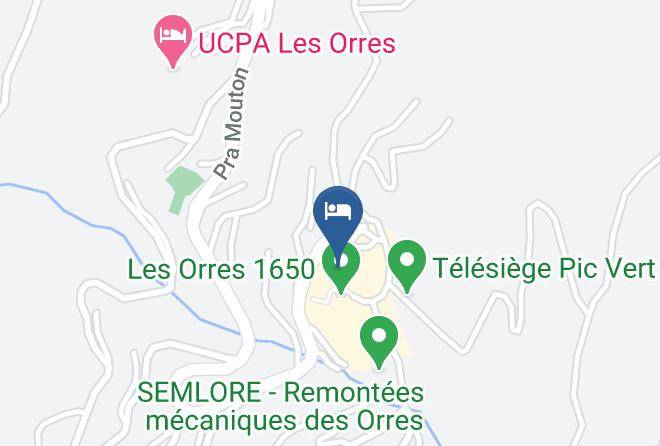 Hautes Alpes - Hotel Escale Blanche Maps