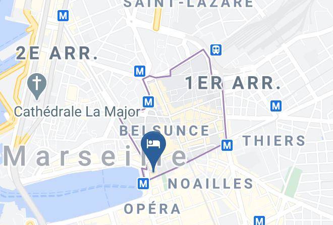 Bouches Du Rhone - Hotel Escale Oceania Marseille Vieux Port Maps