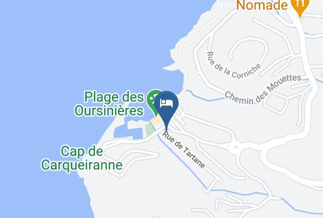 Var - Hotel Escapade Le Pradet Maps