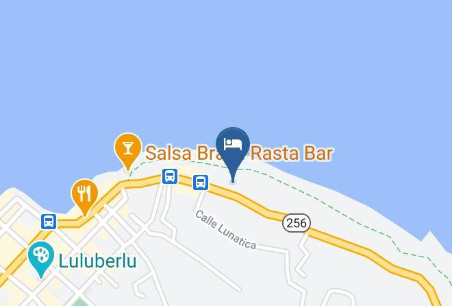 Talamanca - Hotel Escape Caribeno Maps