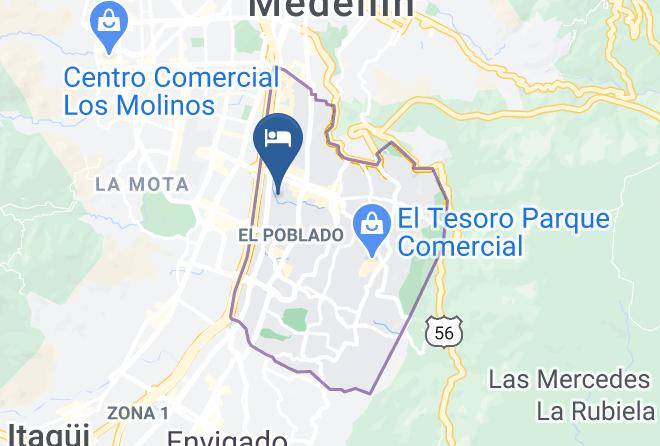 Medellin - Hotel Escaya Maps