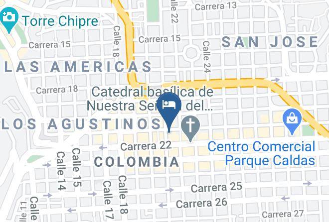 Manizales - Hotel Escorial 1936 Maps