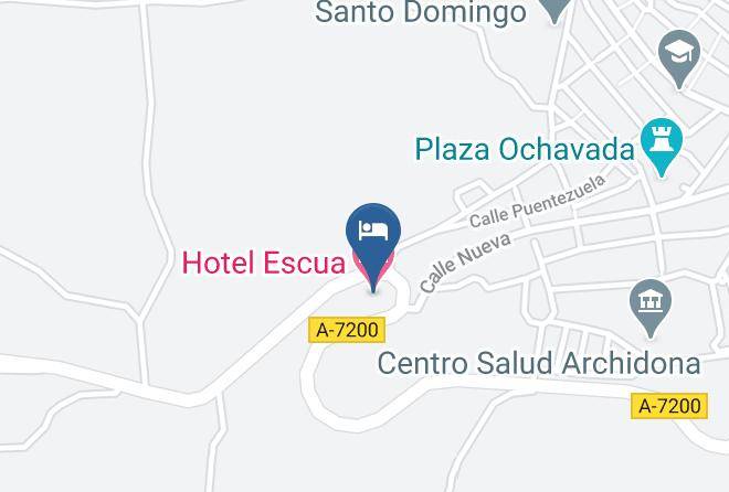 Malaga - Hotel Escua Maps