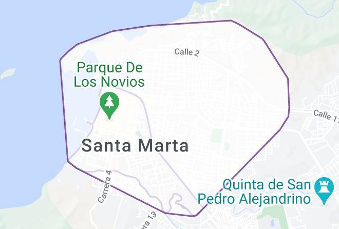 Santa Marta - Hotel Escuela El Habitante Maps