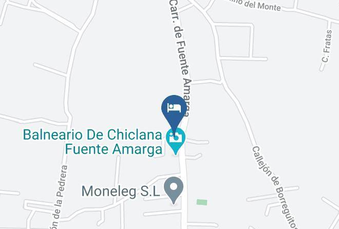 Hotel Escuela Fuentemar Map