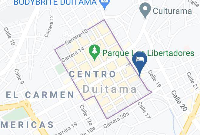Duitama - Hotel Esmeralda Maps
