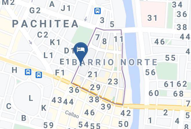Piura - Hotel Esmeralda Maps