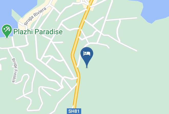 Saranda - Hotel Esmeralda & Restaurant Maps