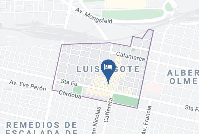 Rosario - Hotel Esmeralda Maps