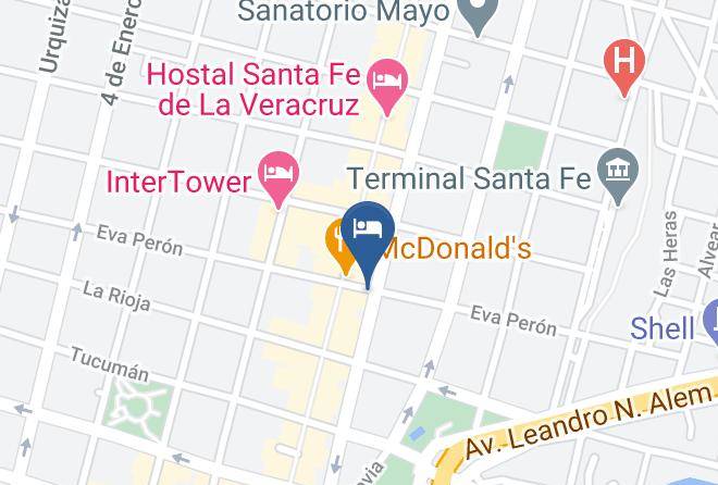Santa Fe - Hotel Espaa Maps