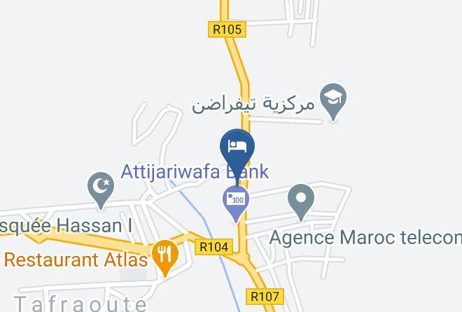 Souss Massa Draa - Hotel Espace Tifawine Maps