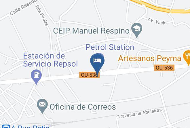 Ourense - Hotel Espada Maps