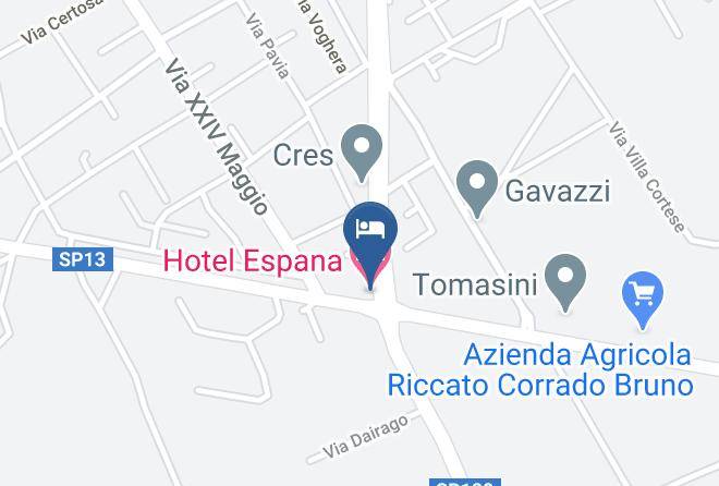 Hotel Espana Map