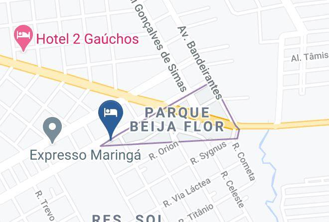 Navirai - Hotel Espanha Maps