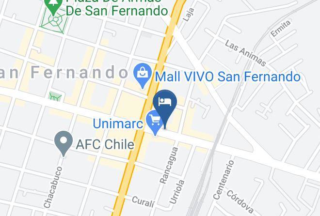 Colchagua Province - Hotel Espanol Maps
