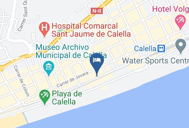 Barcelona - Hotel Espanya Calella Maps