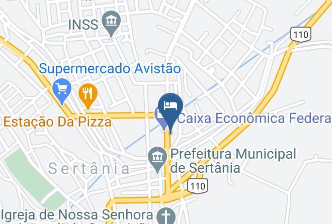 Sertania - Hotel Esperanca Maps