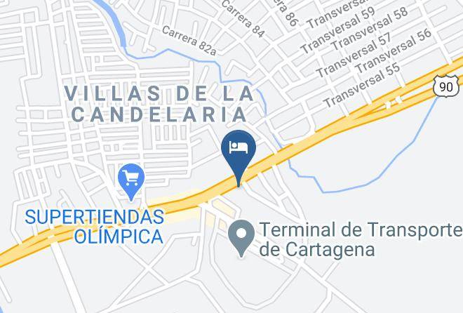 Cartagena De Indias - Hotel Esperanza Ac Maps