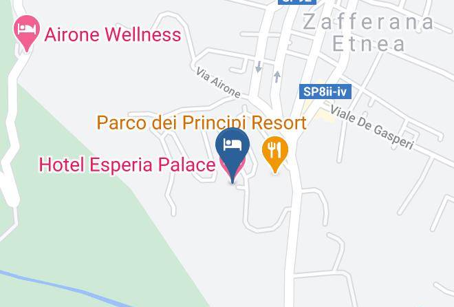 Catania - Hotel Esperia Palace Maps