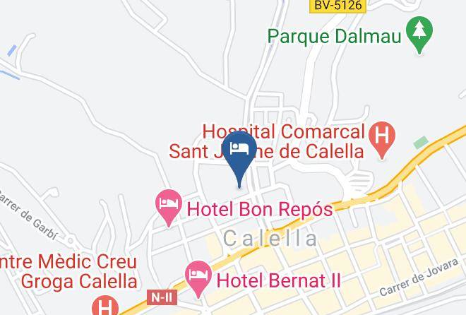 Barcelona - Hotel Esplai Maps