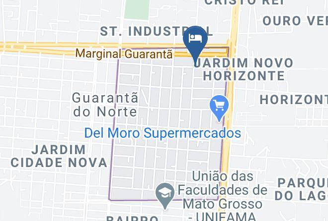 Guaranta Do Norte - Hotel Esplanada Maps