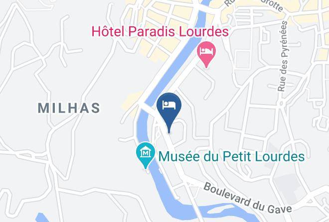 Hautes Pyrenees - Hotel Esplanade Eden Maps