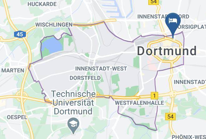 Dortmund - Hotel Esplanade Maps