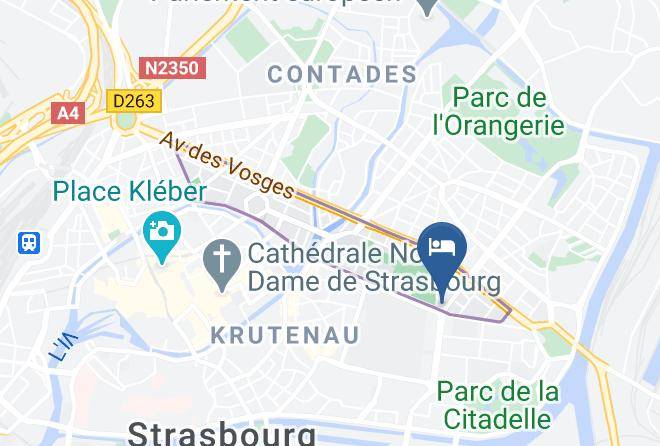Bas Rhin - Hotel Esplanade Maps