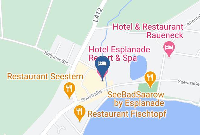 Oder Spree - Hotel Esplanade Resort & Spa Maps