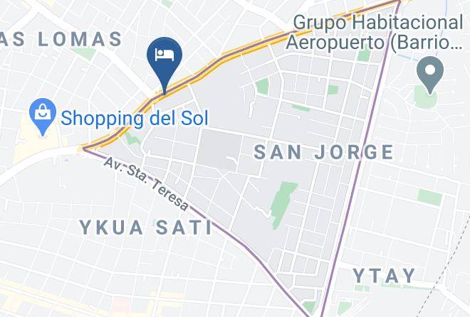 Asuncion - Hotel Esplendor Maps