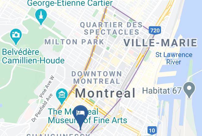 Montreal - Hotel Espresso Montreal Maps