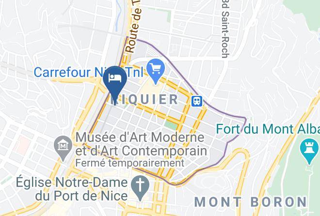 Maritime Alps - Hotel Esprit D'azur Maps