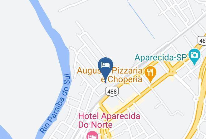 Aparecida - Hotel Estacao Da Fe Maps