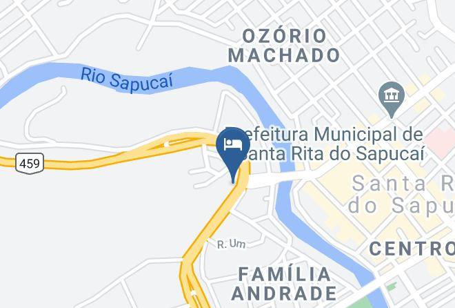 Santa Rita Do Sapucai - Hotel Estacao Do Vale Maps