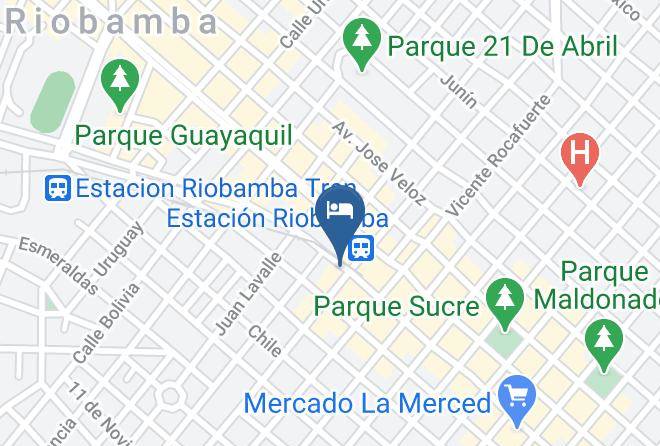 Riobamba - Hotel Estacion Maps