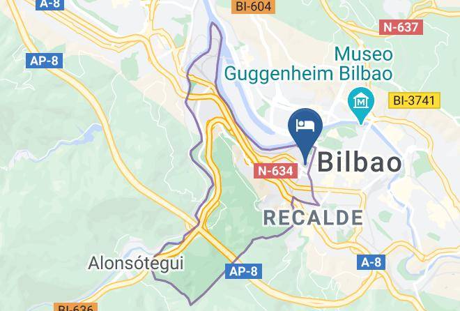 Bizkaia - Hotel Estadio Maps