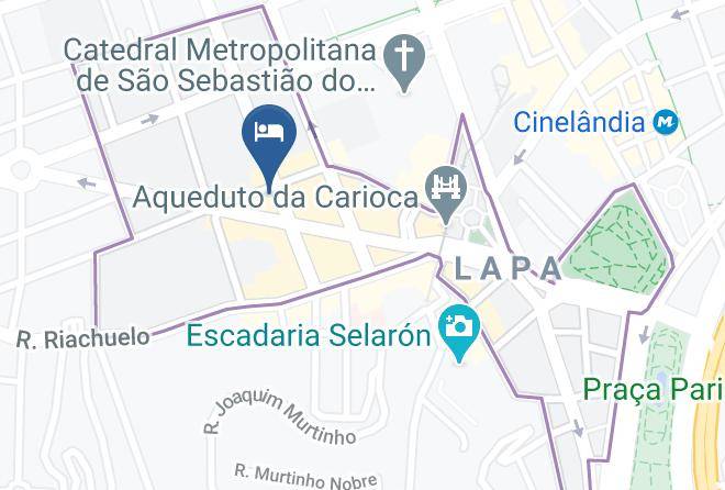 Rio De Janeiro Centro - Hotel Estadual Maps