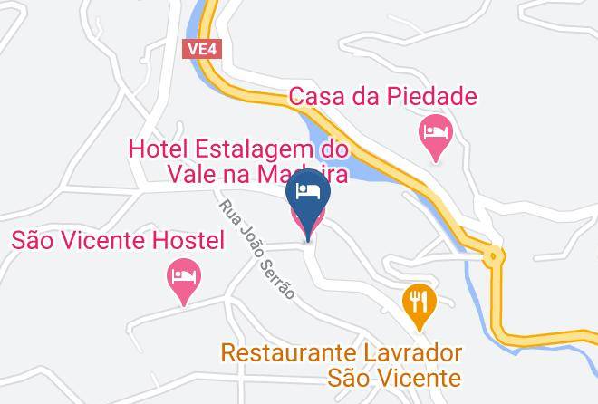 Sao Vicente - Hotel Estalagem Do Vale Na Madeira Maps