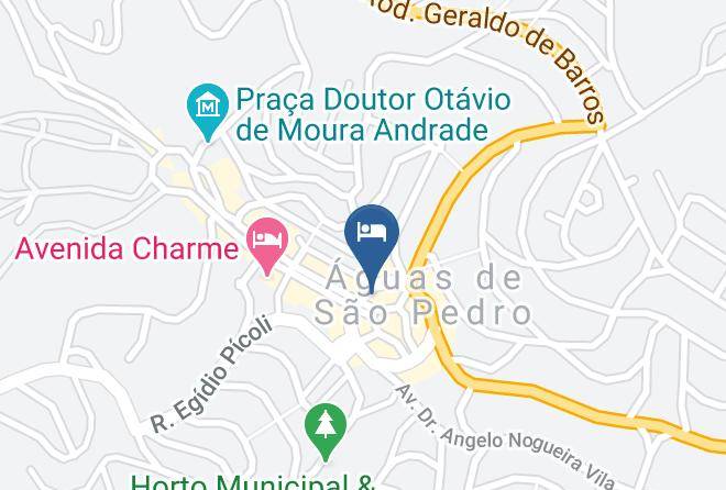 Aguas De Sao Pedro - Hotel Estancia Maps