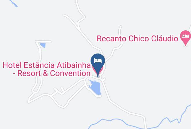 Nazare Paulista - Hotel Estancia Atibainha Resort & Convention Maps