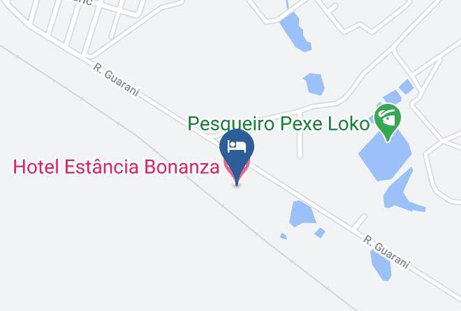 Agudos - Hotel Estancia Bonanza Maps