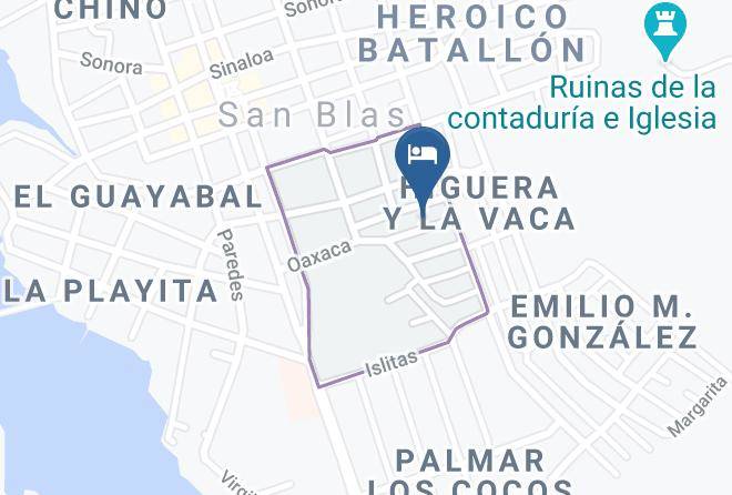 San Blas - Hotel Estancia Don Roberto Maps