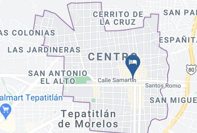Tepatitlan De Morelos - Hotel Estancia Real Maps