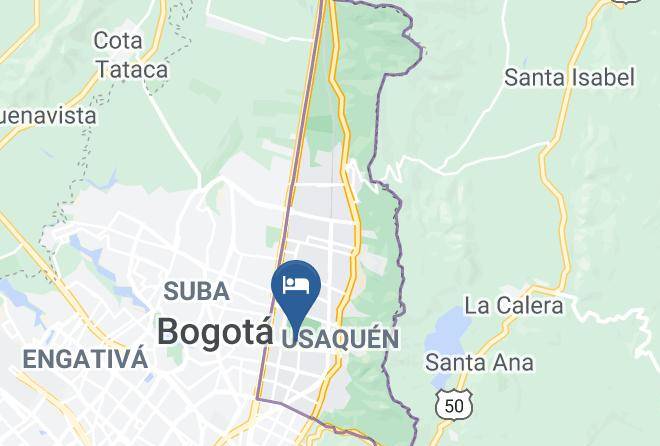 Bogota - Hotel Estelar La Fontana Maps