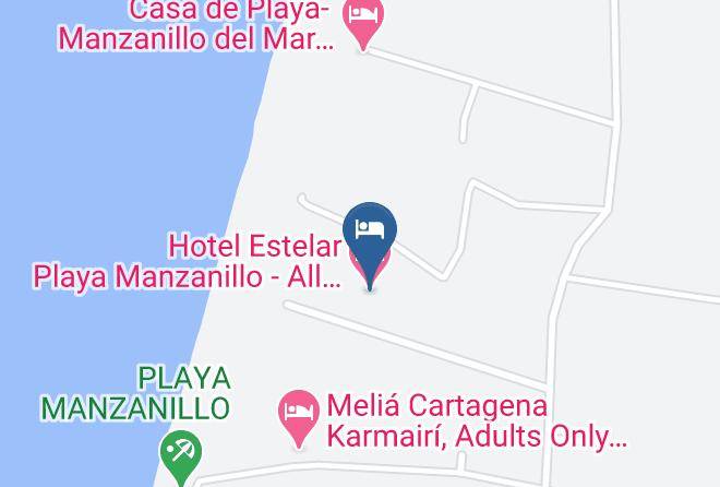 Cartagena De Indias - Hotel Estelar Playa Manzanillo All Inclusive Maps