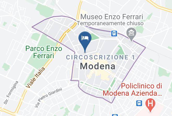 Modena - Hotel Estense Maps