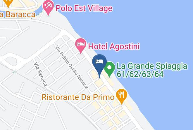 Rimini - Hotel Estense Maps