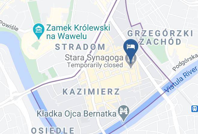 Cracow - Hotel Ester Maps