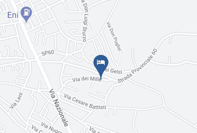 Province Of South Sardinia - Hotel Ester Maps