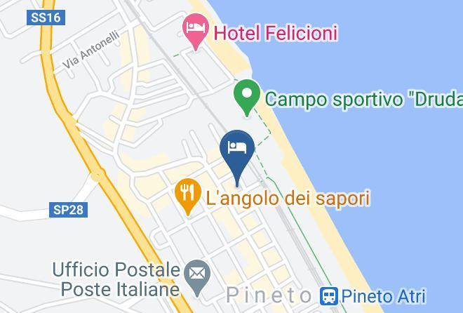 Hotel Ester Safer A Pineto Map